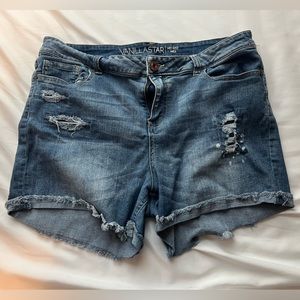 Vanilla Star Mid Rise Denim Short